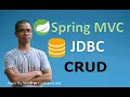 Java Spring C and JDBC CRUD Tutorial Web App using Eclipse Tomcat MySQL and JUnit
