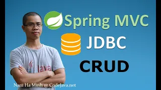 Java Spring C and JDBC CRUD Tutorial Web App using Eclipse Tomcat MySQL and JUnit