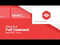 Poll Command With Buttons Discord JS V14