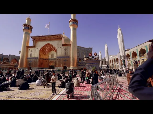 ⁣فيديوهات خام لمرقد امير المؤمنين علي ابن ابي طالب عليه السلام (2) بدون حقوق و بدقة 4k 60p (2026)