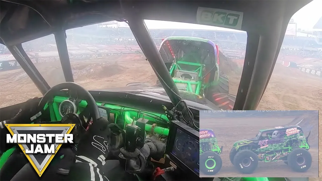 Monster Jam - BKT Behind The Wheel - Grave Digger 40th Anniversary Encore | Monster Jam