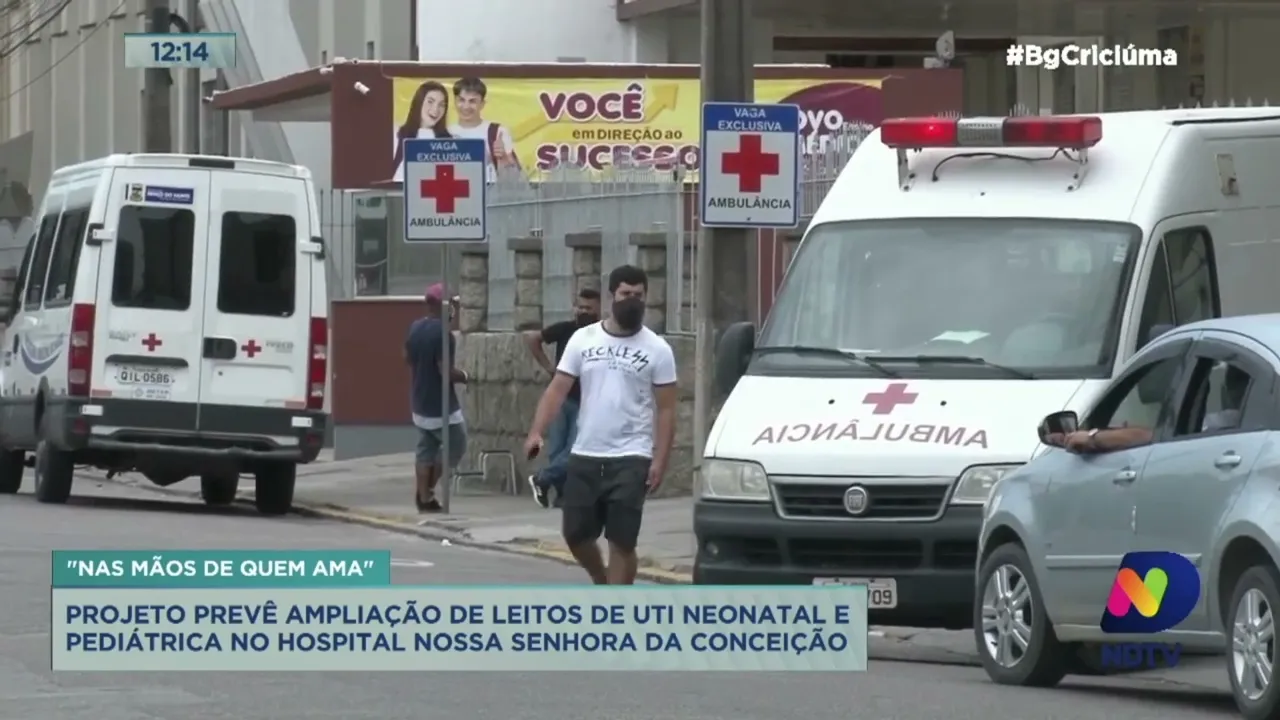 Projeto prevê ampliação de leitos de UTI neonatal e pediátrica no hospital de Tubarão