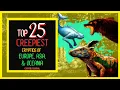The 25 MOST CREEPY Cryptids of EUROPE ASIA and OCEANIA