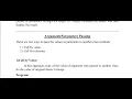 Object as Parameter Argument Passing in JAVA