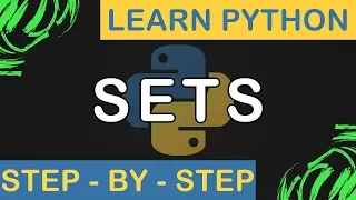 Sets in Python - Python Step By Step