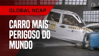 Carro mais perigoso do mundo passa por teste de colisão