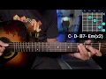 Aankhein - Navjot Ahuja | Guitar Lesson | Chords & Solo | (With Tab)
