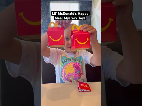 Lil McDonald’s Happy Meal Mystery Toy Unboxing July 2025