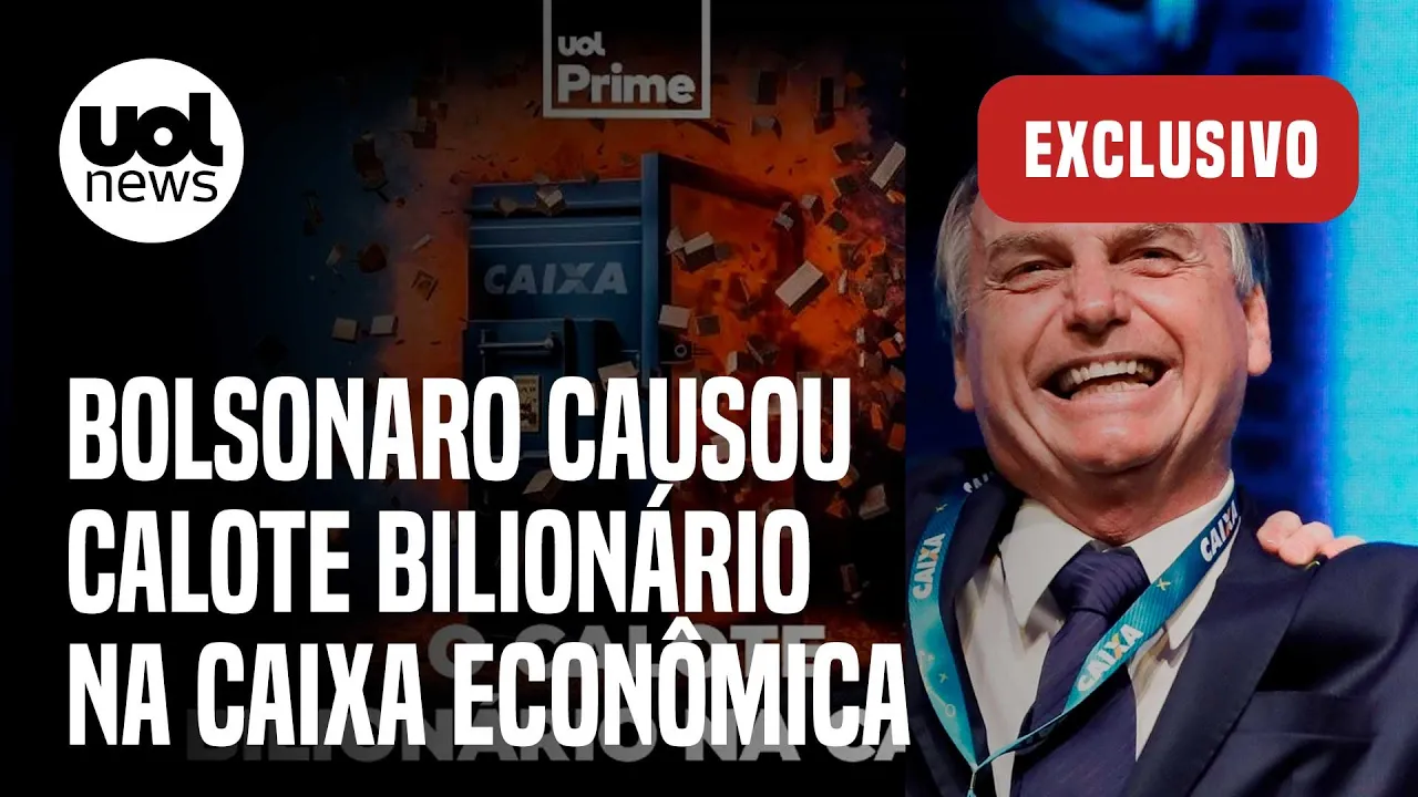 Bolsonaro provocou calote bilionário na Caixa em tentativa de reeleição e derrotar Lula