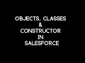 Classes Objects Constructors in