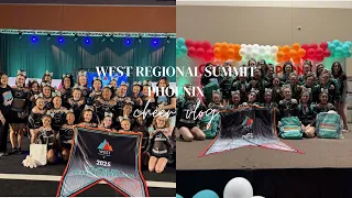 West Regional Summit Phoenix 2025 cheer vlog