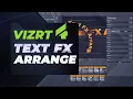 Vizrt 4 Text FX Arrange Plugin Tutorial