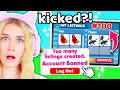 I listed 100 trades And Got Kicked Out Of Adopt Me