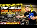 DESTROYED 2017 BMW 230i B48 Engine Teardown CHECK YOUR OIL FOLKS Another Avoidable Disaster