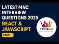 React JS JavaScript Interview Questions in Top MNC Infosys Wipro Accenture IBM etc PART 1