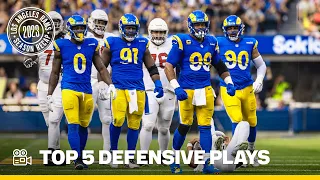 Top 5 Defensive Plays From The Rams 2023 Season