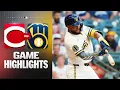 Reds vs Brewers Game Highlights 26 MLB Highlights