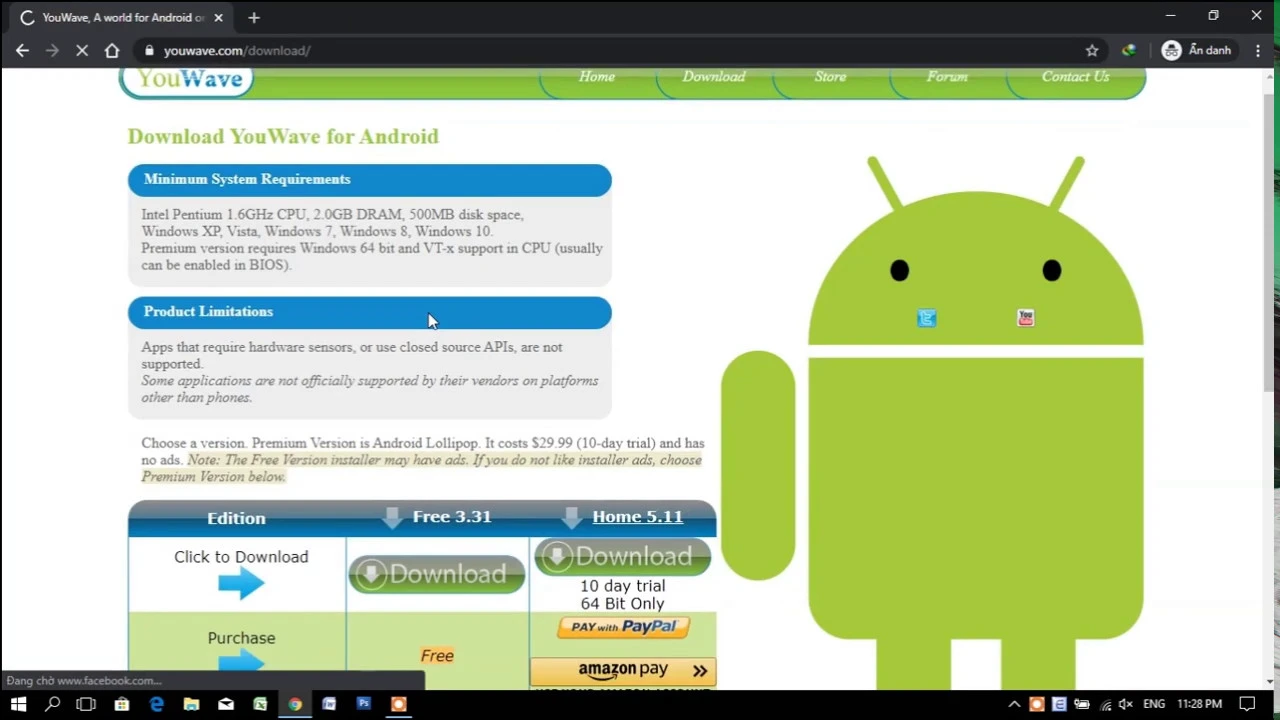 Best Android Emulator- #1 YouWave for Android (Premium 5.2) with Lollipop 5.1.1 for PC. 