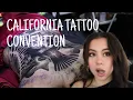 DOING A FULL BACKPIECE IN 3 DAYS GOLDEN STATE TATTOO CONVENTION vlog