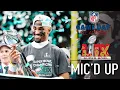 NFL Super Bowl LIX Mic d Up Is Jalen Hurts gonna smile now Game Day All Access