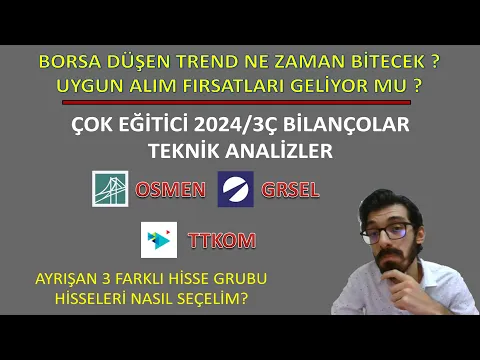 Download MP3 Borsa Düşen Trend ve Yaklaşan HİSSE ALIM FIRSATLARI | OSMEN GRSEL TTKOM bilanço ve teknik analizler