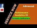 ServiceNow Performance Analytics Session 8 How to create Formula Indicators Performance Analytic