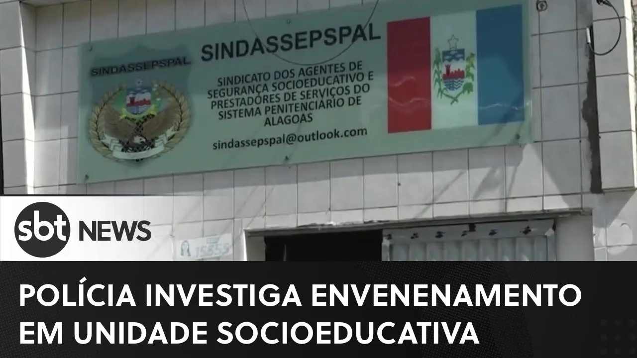 Polícia investiga possível envenenamento em unidade socioeducativa | #SBTNewsnaTV (03/03/23)