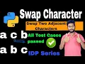 Python IDP Exam Swap Character Questions Answers How to Pass test Pyton tutorials
