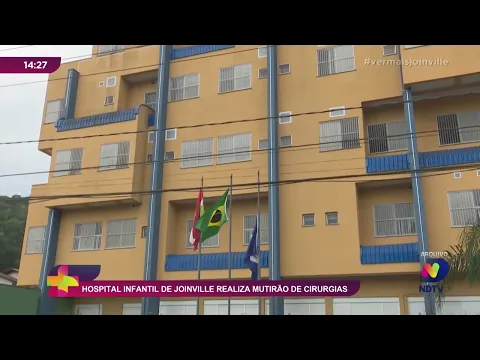Hospital Infantil de Joinville realiza mutirão de cirurgias