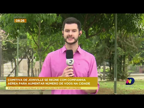 Joinville busca aumentar o número de voos no aeroporto da cidade