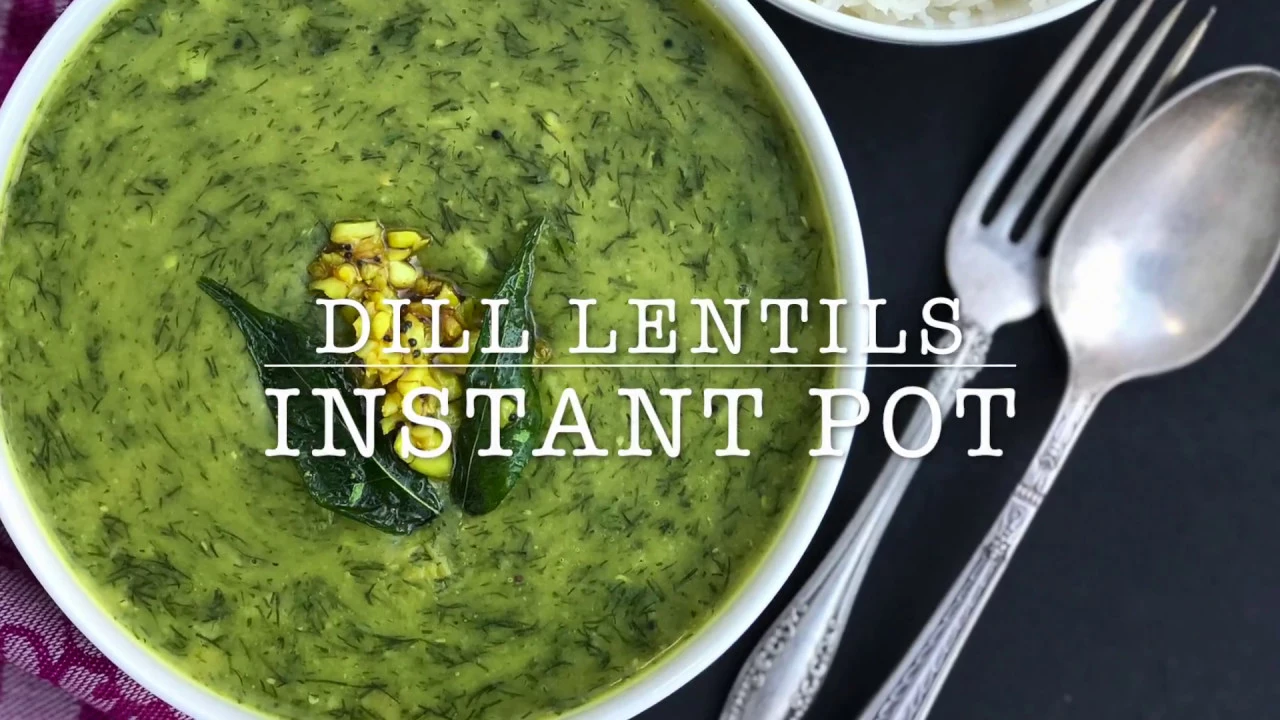 Dill Lentils - Instant Pot