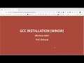 How to compile C programs using GCC and MingW