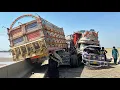 Download Lagu “Terrible Head-On Collision of Two Trucks on Bridge | Completely Repaired by Mechanics”