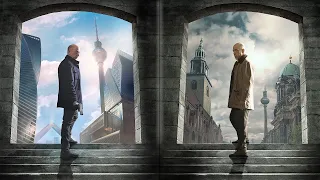 بيكتشف بوابه تحت الارض بتوصل لعالم موازي وبيقابل نسخته هناك ملخص الموسم الاول مسلسل Counterpart 