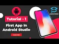 Android Studio Tutorial For Beginners - Getting Started