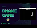 I Built the Classic Snake Game Using Python Add Scoreboard Using Turtle