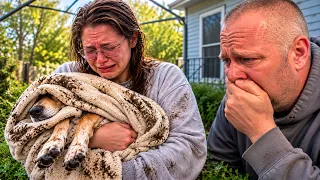 NO FOOD, NO MONEY… Then We Saw What She Was Holding!