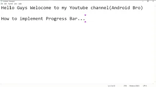How to Create a Circular Progress Bar in Android Studio Kotlin