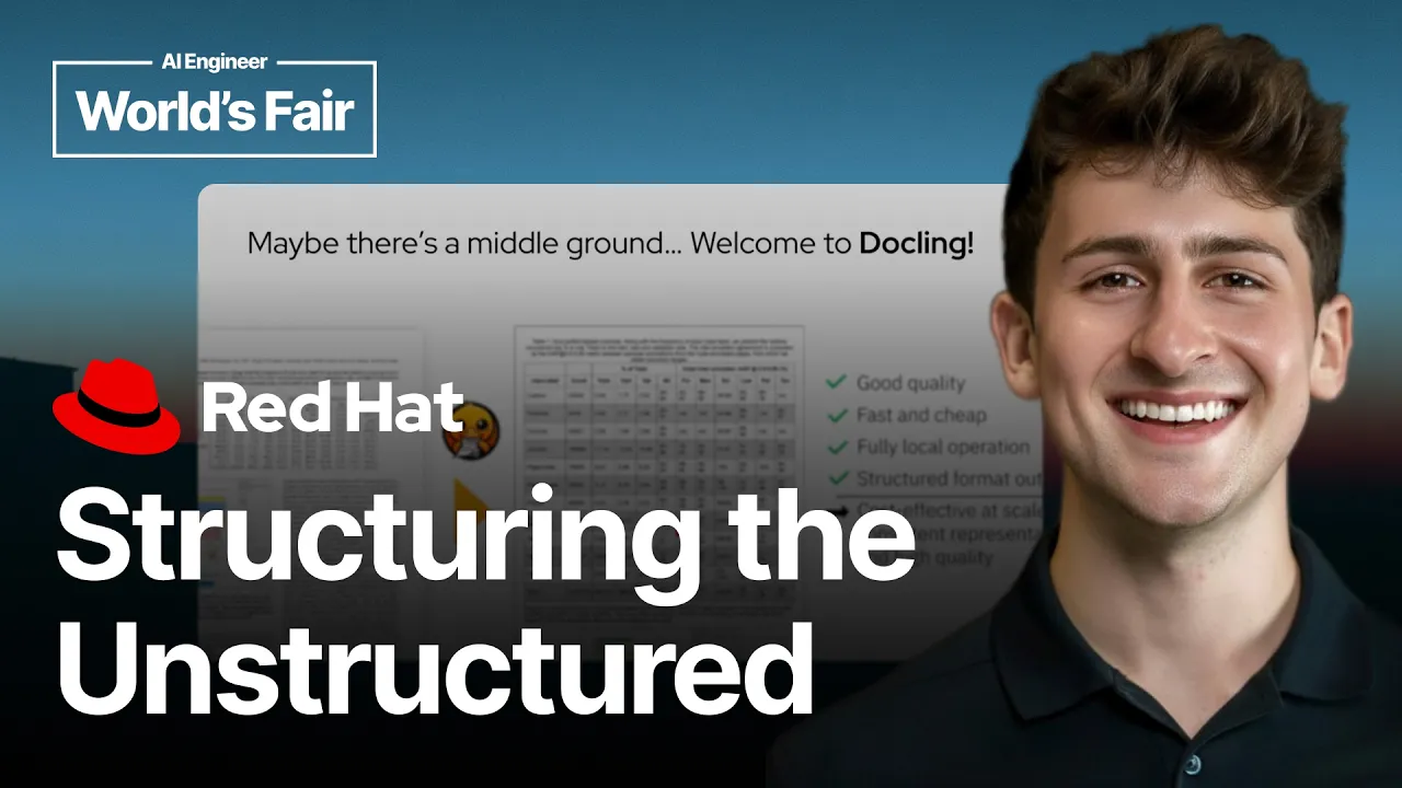 Structuring the Unstructured - Cedric Clyburn, Red Hat: video thumbnail