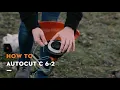 STIHL AutoCut C 6-2 How to rewind trimmer line
