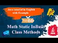 Java Tutorial Part 66 Math Class in Java lang Package