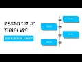 Responsive vertical timeline using flexbox CSS Flexbox layout