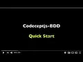 Quick Start Codeceptjs-BDD