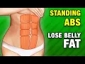 Standing ABS Workout Lose Belly Fat At Home