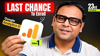 Last Day to Enrol into Advanced GA4 Mastery Course - Umar Tazkeer