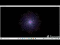Colorful Flower Design Using Python Turtle Graphics Design
