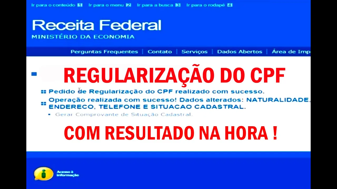 🟢 Como Consultar o NOME CPF no SPC SERASA Grátis Pela Internet