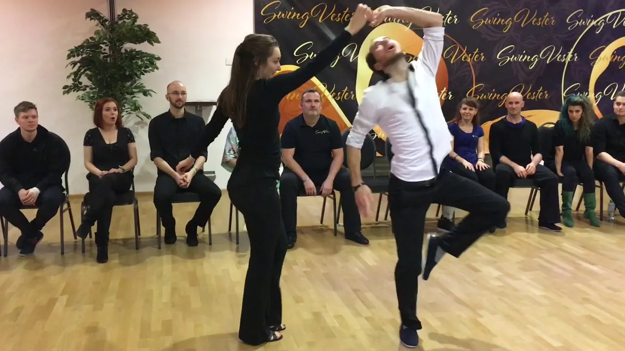 Attila Kobori & Verena Guschal - 3rd place Strictly Open - Swingvester 2018