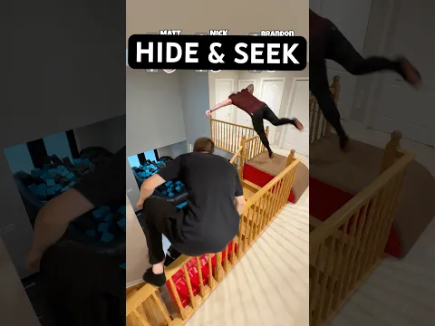 Video Thumbnail: Parkour HIDE and SEEK vs @NickPro & @BrandonA7
