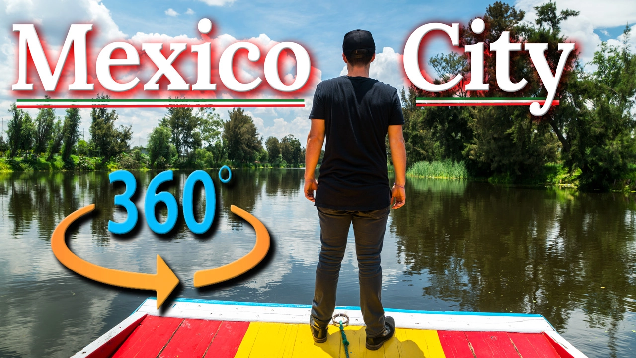 MEXICO CITY TOUR IN 360° |  4K Travel Guide